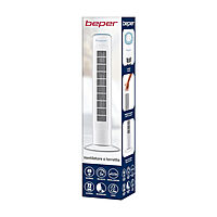 Beper Tower Fan 45W, Quiet Fan, Height 72cm, Automatic Oscillation [White], P206VEN301