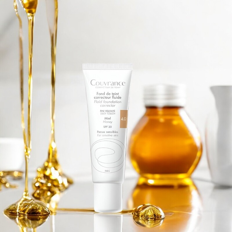Avène - Couvrance Honey Fluid Foundation Corrector SPF20 Avène - Couvrance Honey Fluid Foundation Corrector SPF20