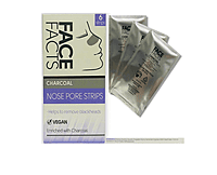 Face Facts 6x Charcoal Nose Pore Strips, draws out dirt and oil Face Facts 6x Charcoal Nose Pore Strips, draws out dirt and oil