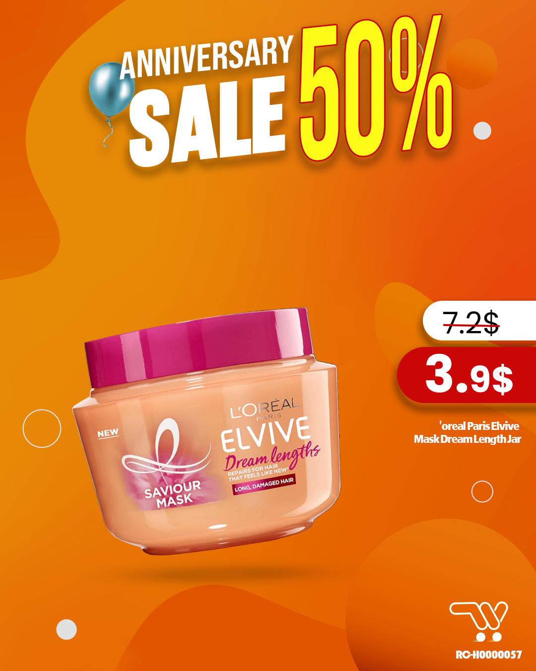 L'oreal Paris Elvive Mask Dream Length Jar