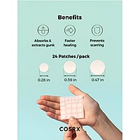 Cosrx - Acne Pimple Master Patch 24patches - Korean Skin Care Cosrx - Acne Pimple Master Patch 24patches - Korean Skin Care