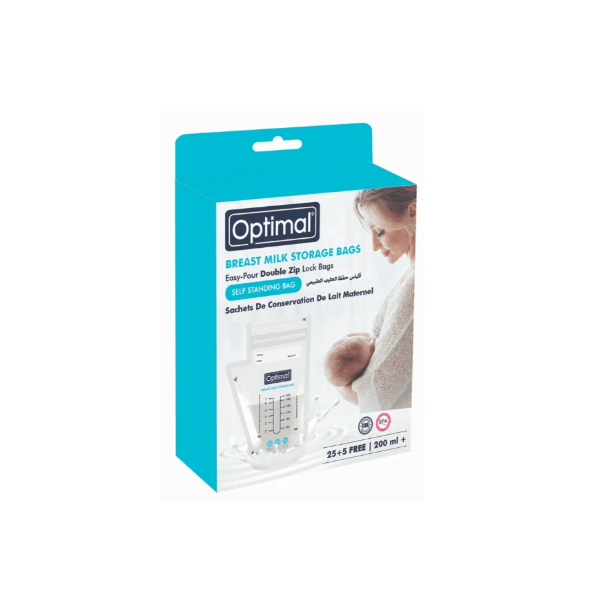 Optimal Breast Milk Storage Bags 30 Pieces Optimal Breast Milk Storage Bags 30 Pieces