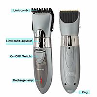 Kemei Rechargeable Waterproof Electric Hair Clipper