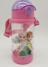 Frozen Kids Water Bottle – BPA-Free, Leak-Proof, Durable, and Lightweight Drinking Bottle Featuring Elsa and Anna Designs for School