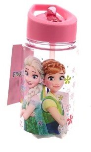 Frozen Kids Water Bottle – BPA-Free, Leak-Proof, Durable, and Lightweight Drinking Bottle Featuring Elsa and Anna Designs