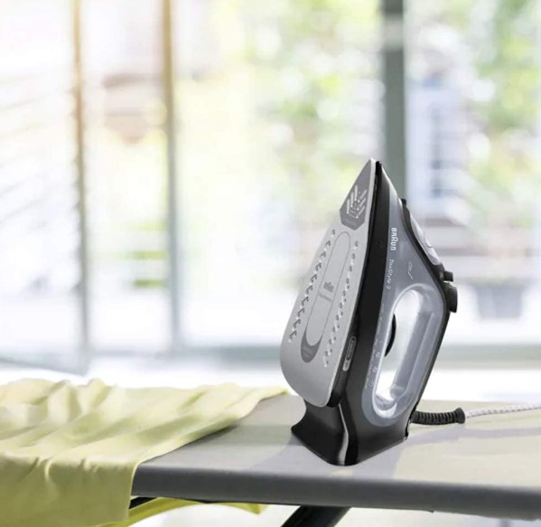 Braun TexStyle SI 3055 Steam Iron – 2400W High-Power Steam Iron with 120g Steam Boost, Anti-Drip System