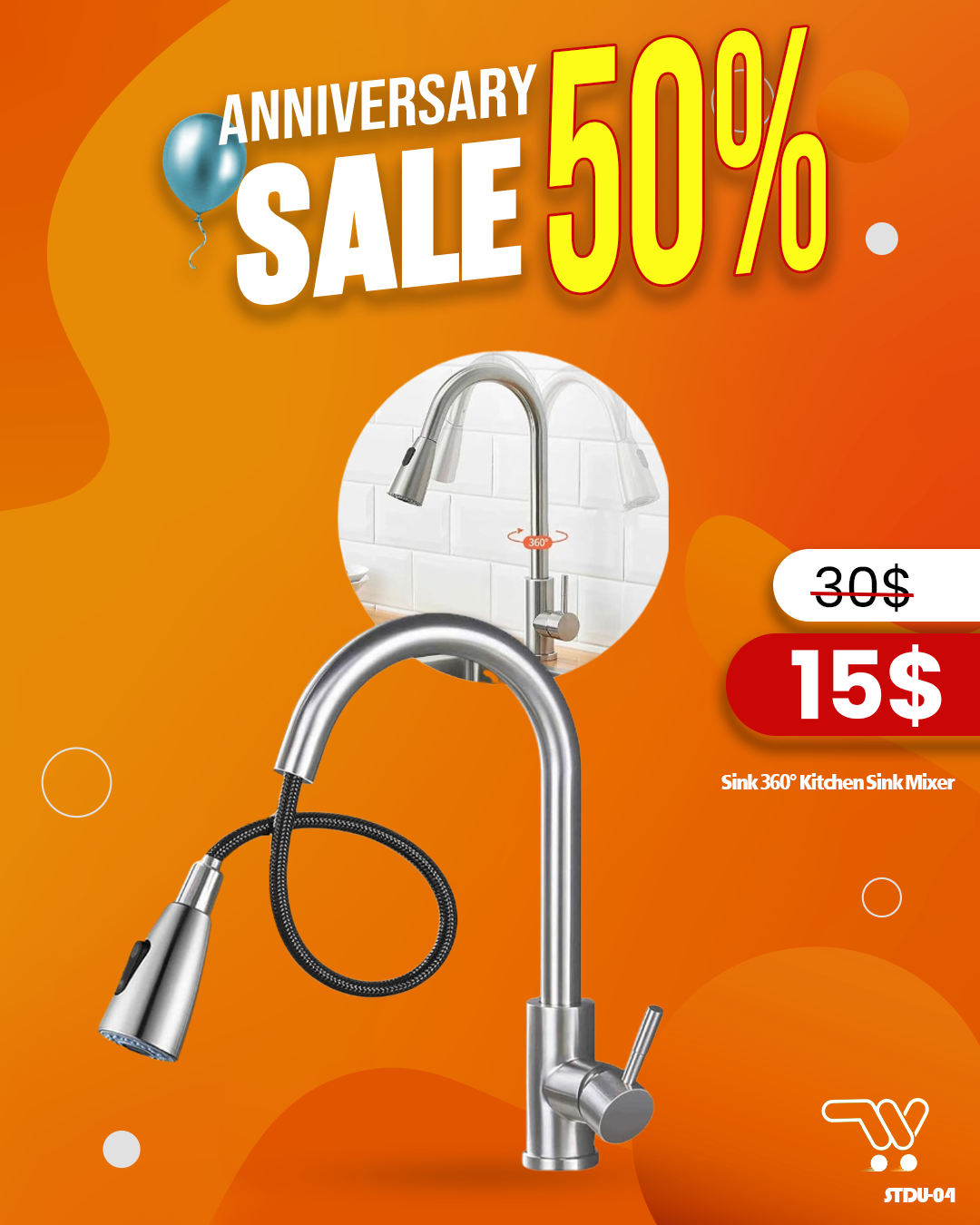 Sink 360° Kitchen Sink Mixer