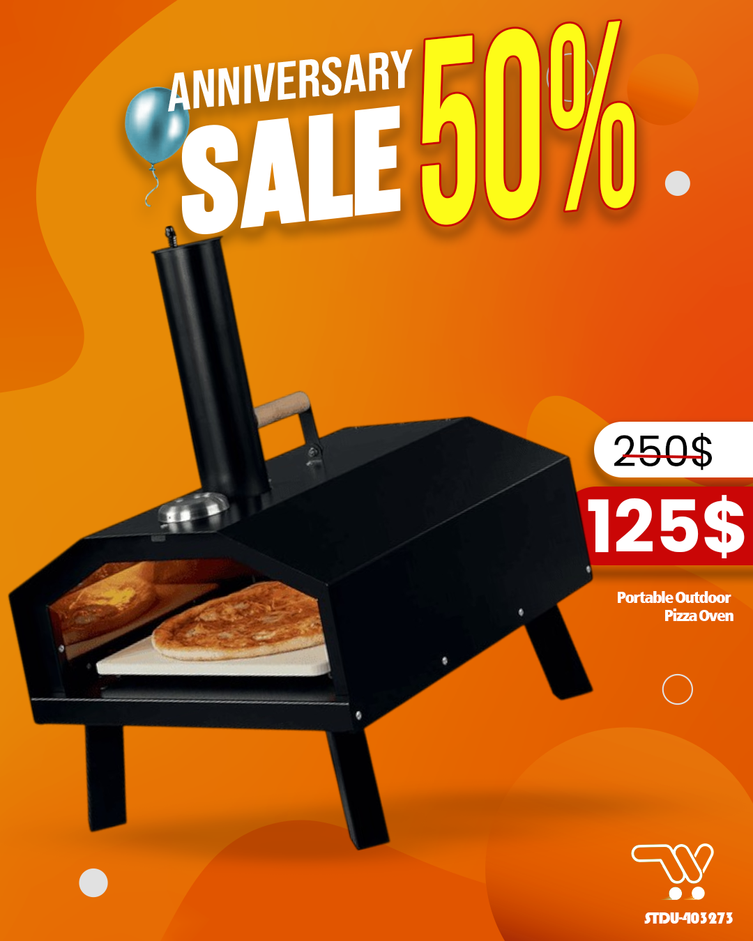 Portable Outdoor Pizza Oven