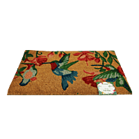 Printed Hummingbird Tan Coir Mat 18x28 , DOORMAT 40X70 CM Printed Hummingbird Tan Coir Mat 18x28 , DOORMAT 40X70 CM