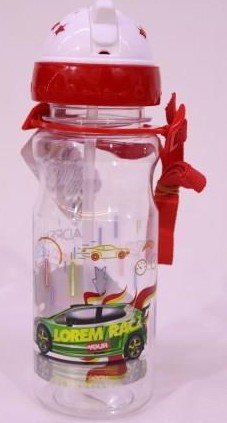 STAR School Water Bottle 48PCS - Durable, BPA-Free Reusable Plastic Bottles with Leak-Proof Caps, Vibrant Colors, Ideal for Classroom Hydration and School