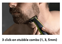 Philips, Oneblade Face Shaver Qp2724, Trim, edge and shave any length of hair Philips, Oneblade Face Shaver Qp2724, Trim, edge and shave any length of hair