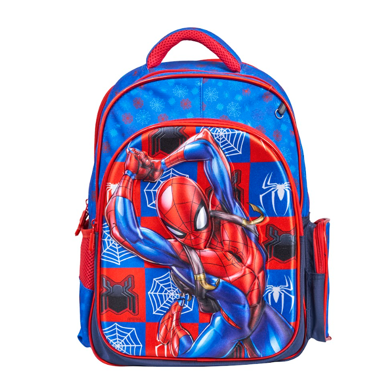 Marvel Spiderman 3-Piece School Backpack Set 18" with Matching Lunch Bag & Pencil Case – Large, Durable, and Stylish for Kids
