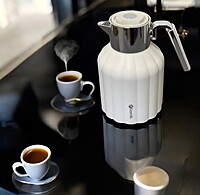 Feenik Vacuum Jug White/Silver 1L RA-R100G-1 Feenik Vacuum Jug White/Silver 1L RA-R100G-1