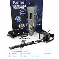 Kemei Rechargeable Waterproof Electric Hair Clipper