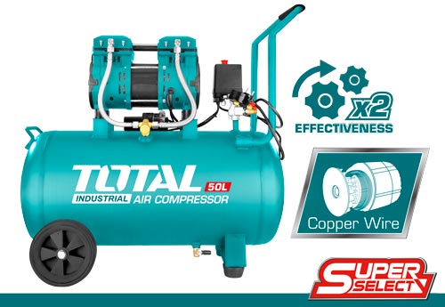 TOTAL 24Lx0.8HP Oil Free Air Compressor TOTAL 24Lx0.8HP Oil Free Air Compressor