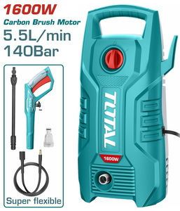 TOTAL , Water Washing Machine TGT11336 , 1600W 2030PSI, 140 BAR TOTAL , Water Washing Machine TGT11336 , 1600W 2030PSI, 140 BAR