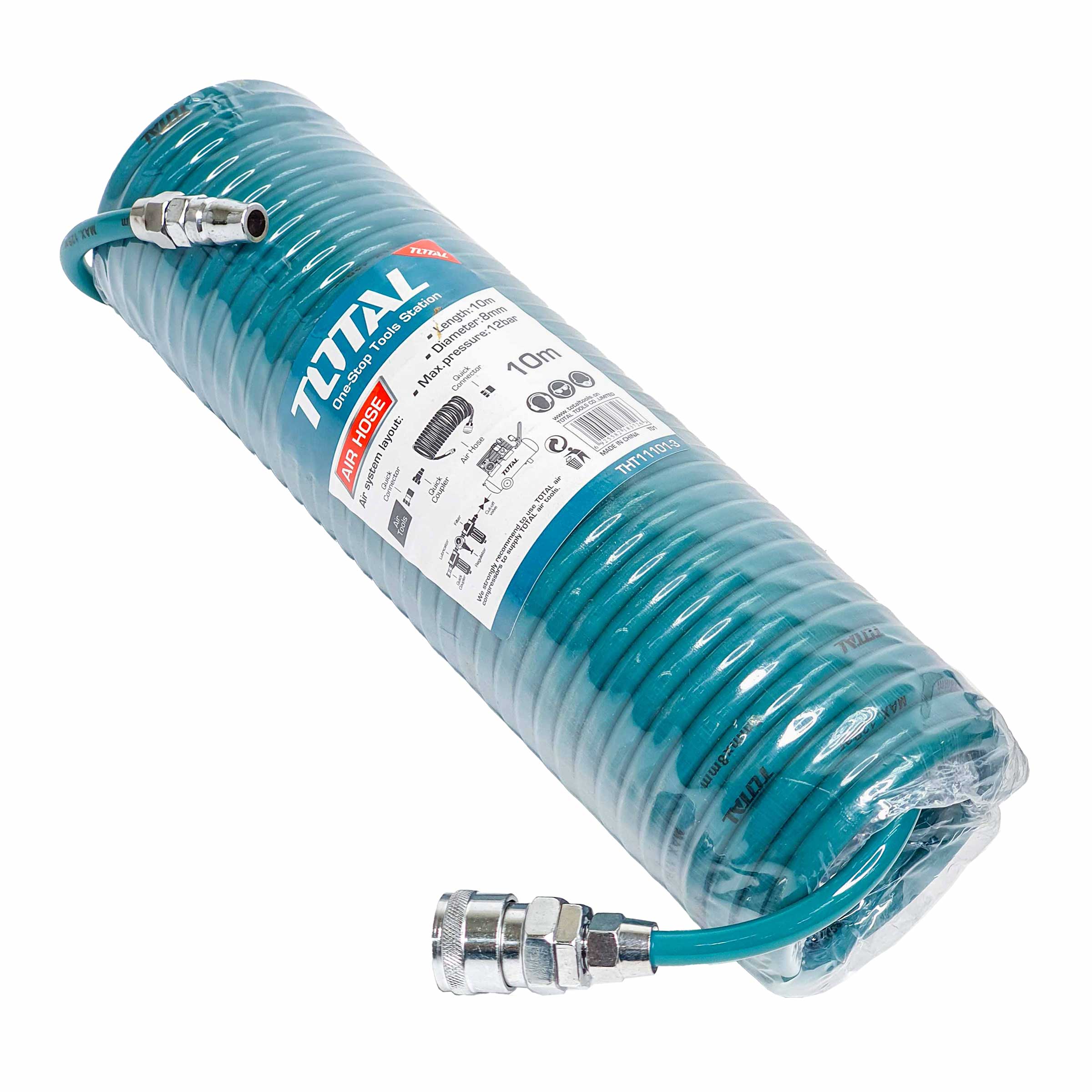 Total Air Hose 15M – Premium Heavy-Duty 15-Meter Flexible Pneumatic Air Compressor Hose for Industrial, Automotive, Construction, and DIY Applications Total Air Hose 15M – Premium Heavy-Duty 15-Meter Flexible Pneumatic Air Compressor Hose for Industrial, Automotive, Construction, and DIY Applications