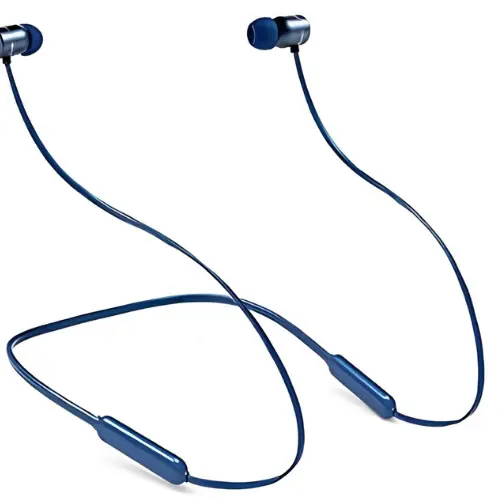 Yookie Magnetic Metal Earphone XP210 for iPhone (Blue) – High-Performance Wired In-Ear Headphones with Intelligent Wire Control, Original Sound Quality
