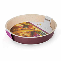 Dorsch - Elegant Deep Red Premium Round Pan 32cm, Ceramic Non-Stick ProGlider coating Dorsch - Elegant Deep Red Premium Round Pan 32cm, Ceramic Non-Stick ProGlider coating