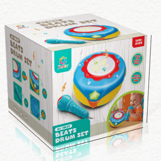Jie Star Beats Drum Set – Interactive Musical Toy with Microphone, Flashing Lights, and Fun Sounds | Educational Baby Drum Set for Toddlers (12M+) – Early Learning Rhythm & Music Toy Jie Star Beats Drum Set – Interactive Musical Toy with Microphone, Flashing Lights, and Fun Sounds | Educational Baby Drum Set for Toddlers (12M+) – Early Learning Rhythm & Music Toy