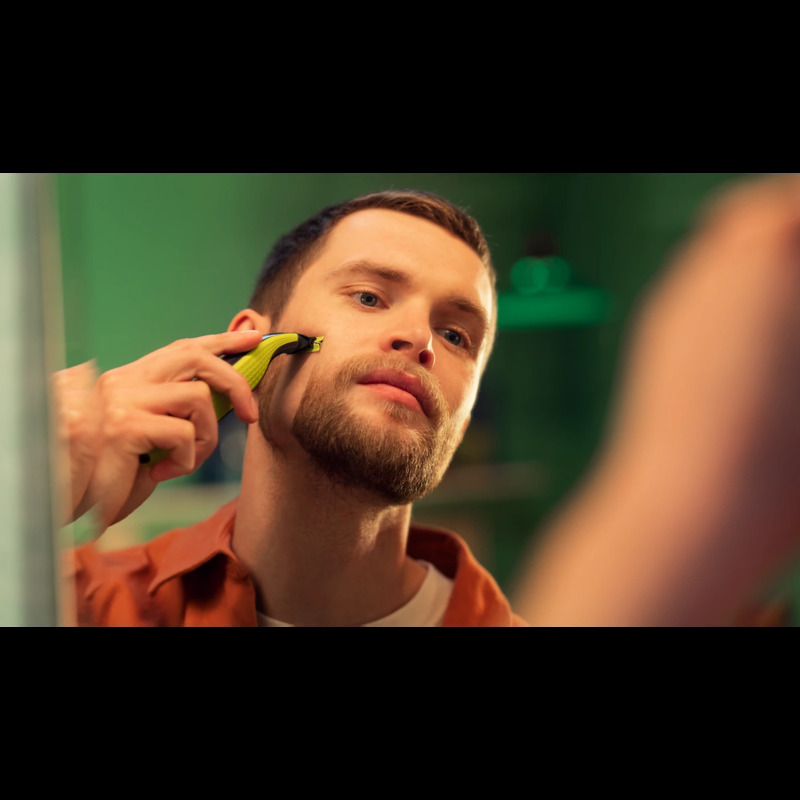 Philips, Oneblade Face Shaver Qp2724, Trim, edge and shave any length of hair Philips, Oneblade Face Shaver Qp2724, Trim, edge and shave any length of hair