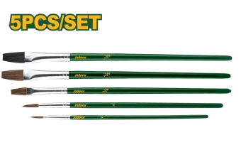 JADEVER JDXA1K05 5-in-1 Artist Brush Set โ Includes 1 Pc #2 Pony Hair Brush, Professional Painting Brushes for Acrylic, Watercolor, and Oil Art JADEVER JDXA1K05 5-in-1 Artist Brush Set โ Includes 1 Pc #2 Pony Hair Brush, Professional Painting Brushes for Acrylic, Watercolor, and Oil Art