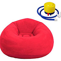 Bean Bag - iNFLATABLE SOFA -SIGLE SIZE -110,110,85(Red) Bean Bag - iNFLATABLE SOFA -SIGLE SIZE -110,110,85(Red)