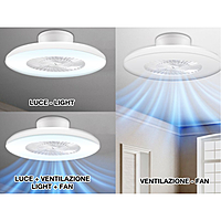 Beper Ceiling Fan With Led Light,50cm,220-240V, 60W P206VEN650 Beper Ceiling Fan With Led Light,50cm,220-240V, 60W P206VEN650