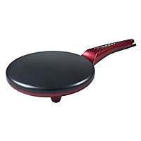 Beper BT.710Y Crepe Maker, 800W Electric Pancake Griddle with Non-Stick Coating, Even Heat Distribution for Perfect Crepes, Compact and Easy-to-Use Design Beper BT.710Y Crepe Maker, 800W Electric Pancake Griddle with Non-Stick Coating, Even Heat Distribution for Perfect Crepes, Compact and Easy-to-Use Design