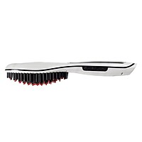 Beper 40.926 Ionic Straightening Brush – Advanced Heated Hair Brush with Ionic Technology, Fast Heating, Adjustable Temperature Settings