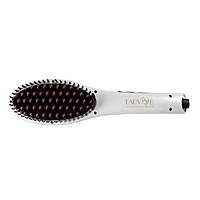 Beper 40.926 Ionic Straightening Brush – Advanced Heated Hair Brush with Ionic Technology, Fast Heating, Adjustable Temperature Settings