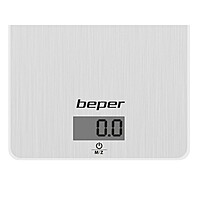 Beper Kitchen Scale 90.131 – Digital Food Scale with LCD Display, High-Precision Sensors, 5kg Capacity, Tare Function, and Compact Design