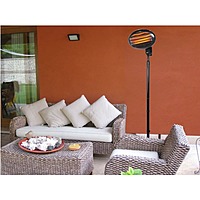 Beper Patio Quartz Heater With Floor Stand, BEP-P203PAN002 Beper Patio Quartz Heater With Floor Stand, BEP-P203PAN002