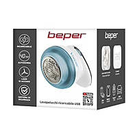Beper 50.245 Rechargeable Lint Remover – Portable Fabric Shaver with Precision Blades, Adjustable Height, Large Detachable Lint Container, and USB Charging Beper 50.245 Rechargeable Lint Remover – Portable Fabric Shaver with Precision Blades, Adjustable Height, Large Detachable Lint Container, and USB Charging