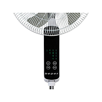 Beper Stand Fan With Touch Screen, 55W, VE.112, a stylish and efficient cooling solution designed to provide comfort during warm weather. Beper Stand Fan With Touch Screen, 55W, VE.112, a stylish and efficient cooling solution designed to provide comfort during warm weather.