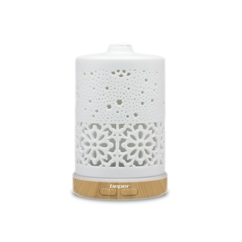 Beper 70.404 USB Essential Oil Diffuser – Portable Ultrasonic Aromatherapy Diffuser with USB Power Supply, Adjustable Mist Modes, LED Mood Lighting Beper 70.404 USB Essential Oil Diffuser – Portable Ultrasonic Aromatherapy Diffuser with USB Power Supply, Adjustable Mist Modes, LED Mood Lighting