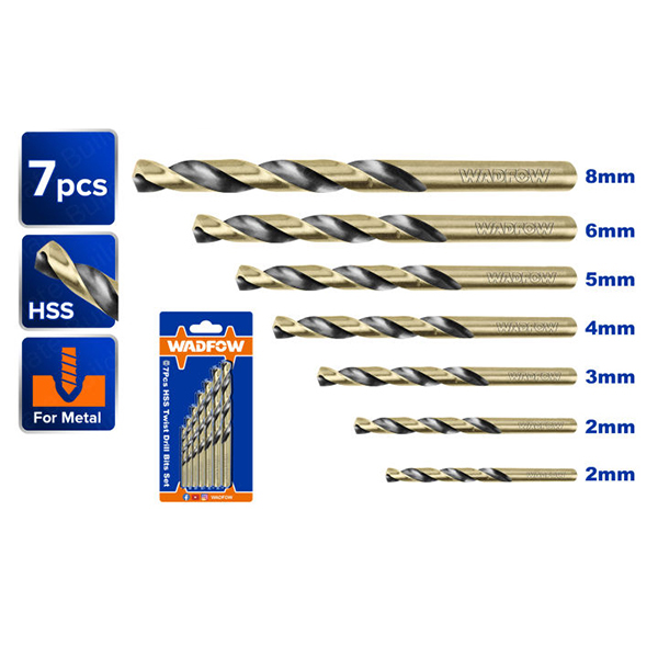 Set of 7 iron blades