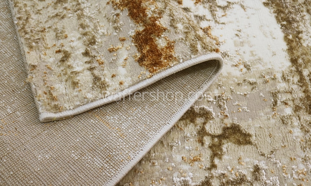 Arctic Wave Beige Winter Carpet Modern 200x280cm - Turkish Carpet with Belgian threads Arctic Wave Beige Winter Carpet Modern 200x280cm - Turkish Carpet with Belgian threads