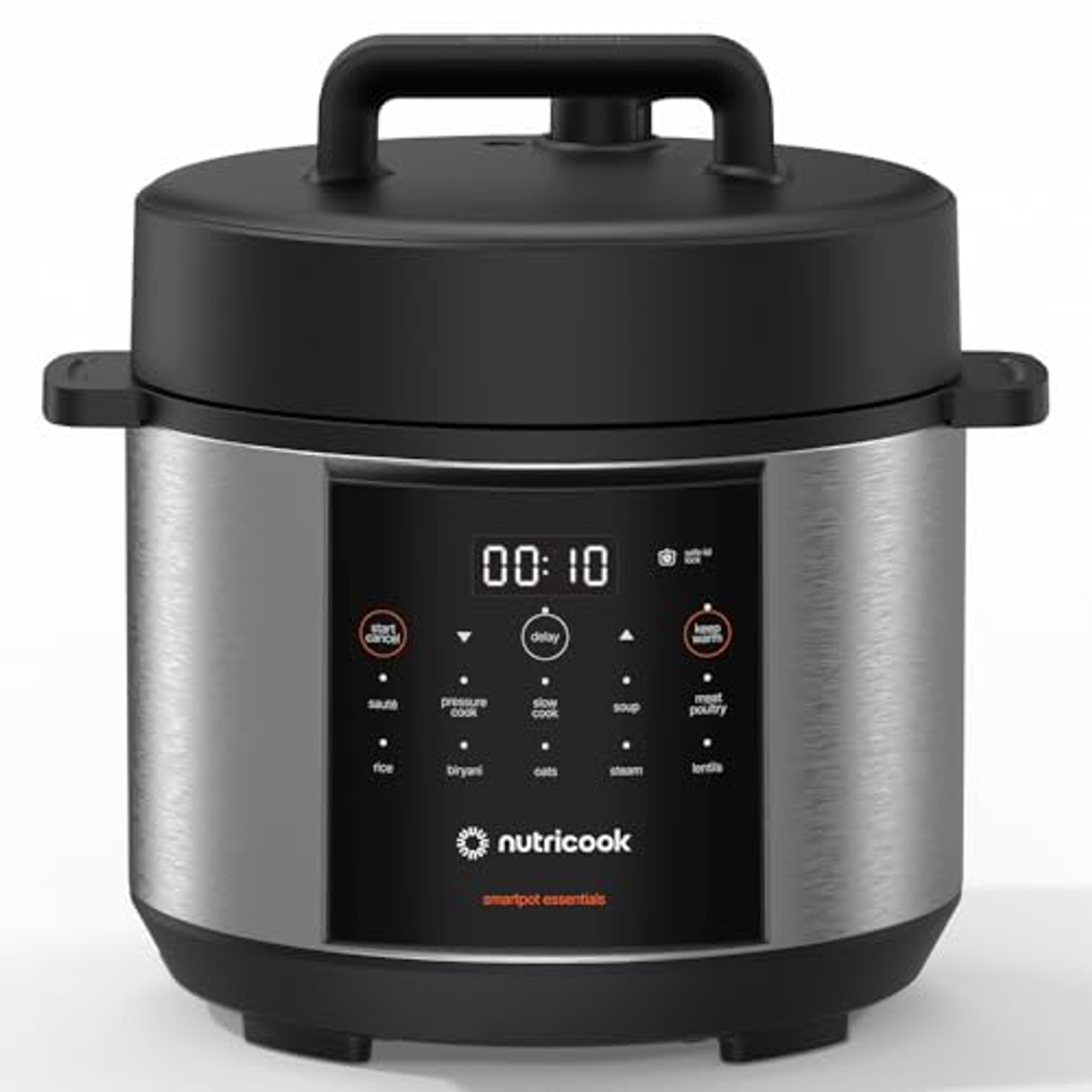 Nutricook Electric Pressure Cooker – 4L 900W | Compact Family-Sized