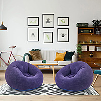 Bean Bag - iNFLATABLE SOFA -SIGLE SIZE -110,110,85(Pink) Bean Bag - iNFLATABLE SOFA -SIGLE SIZE -110,110,85(Pink)