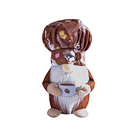 Coffee Bar Gnome , Brown - All Seasons Interior Decoration Coffee Bar Gnome , Brown - All Seasons Interior Decoration