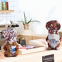 Coffee Bar Gnome , Brown - All Seasons Interior Decoration Coffee Bar Gnome , Brown - All Seasons Interior Decoration