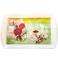 Coffee Flowers Tray – Green, 57cm x 35cm – Stylish and Durable Serving Tray with Elegant Floral Design, Perfect for Serving Coffee Flowers Tray – Green, 57cm x 35cm – Stylish and Durable Serving Tray with Elegant Floral Design, Perfect for Serving