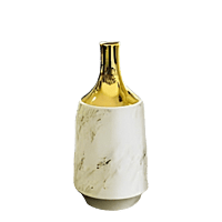 Decorative Flower Holder - White Decorative Flower Holder - White