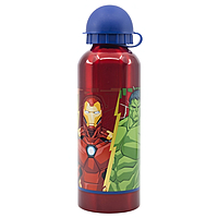 Disney Stor High Aluminium Bottle 530ml Avengers Invincible Force, 74160 Disney Stor High Aluminium Bottle 530ml Avengers Invincible Force, 74160