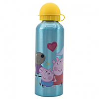 Disney Stor High Aluminium Bottle 530ml PEPPA PIG Core 2022, 13960 Disney Stor High Aluminium Bottle 530ml PEPPA PIG Core 2022, 13960
