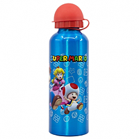 Disney Stor High Aluminium Bottle 530ml Super Mario, 75260 Disney Stor High Aluminium Bottle 530ml Super Mario, 75260