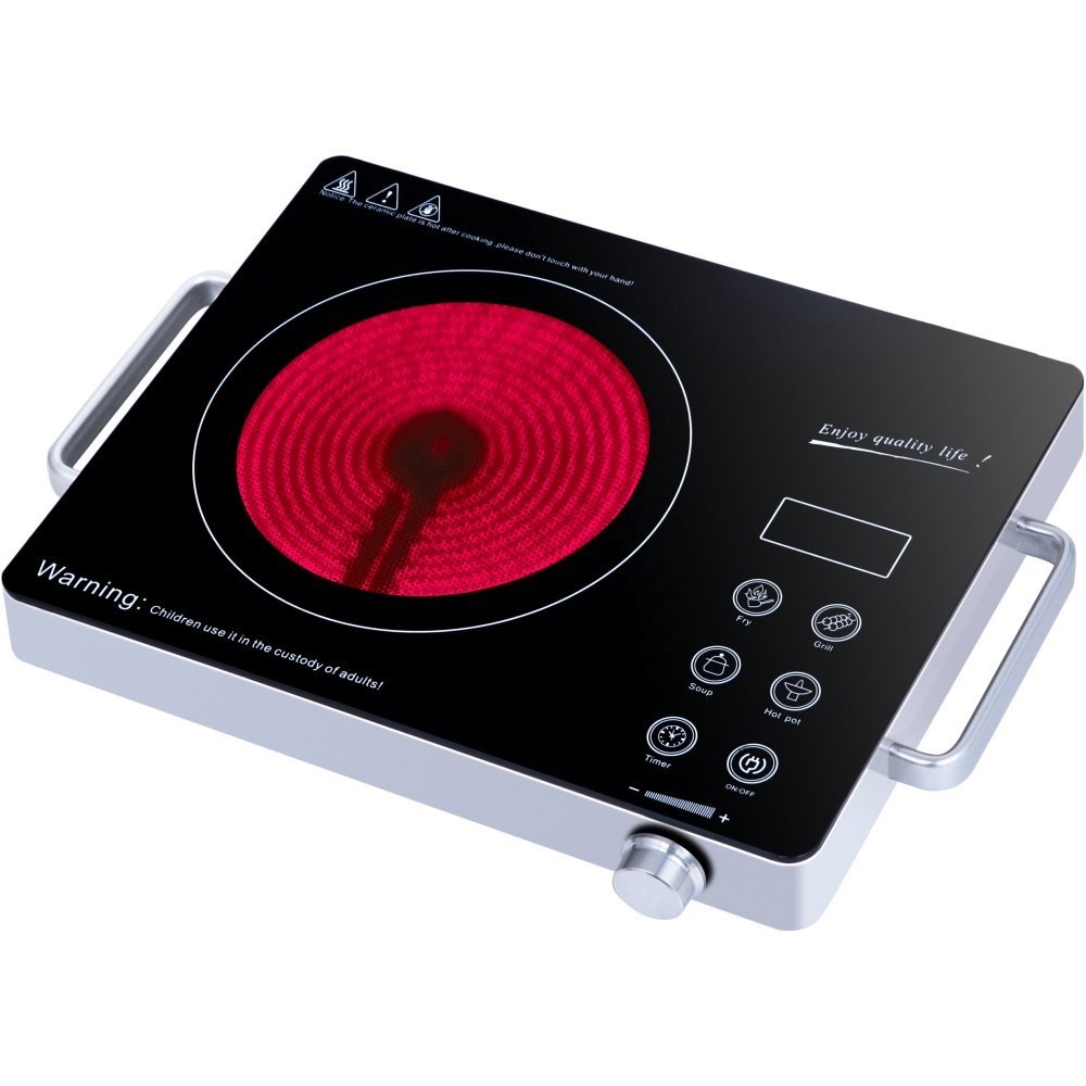 Ailepu Infrared Cooker 3500W ALP228 – High-Power Smart Cooking with Thermoglass Surface