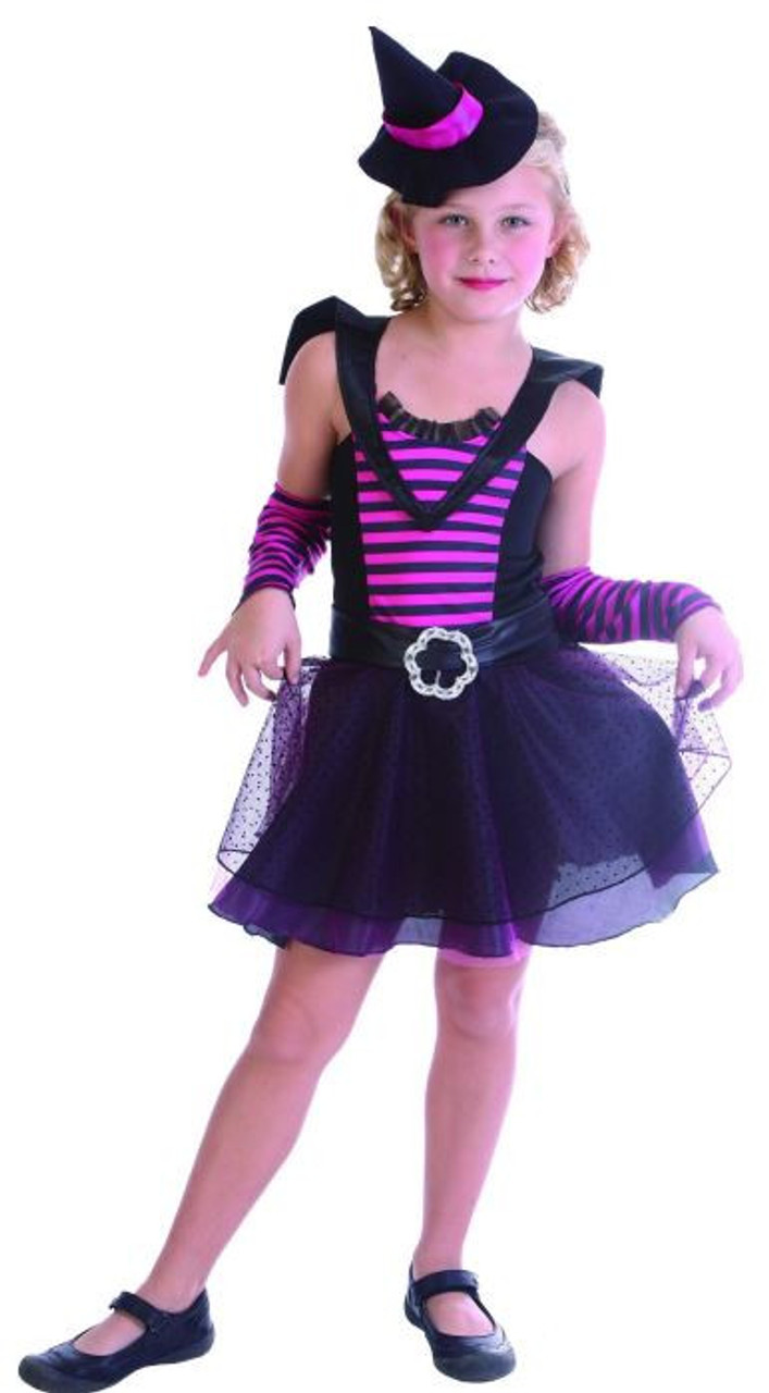LUCIDA Purple Witch Costume for Kids – Enchanting Halloween Outfit