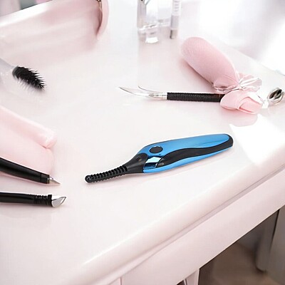 Eyelash Curler Curl Without Hurt A01-8546 blue